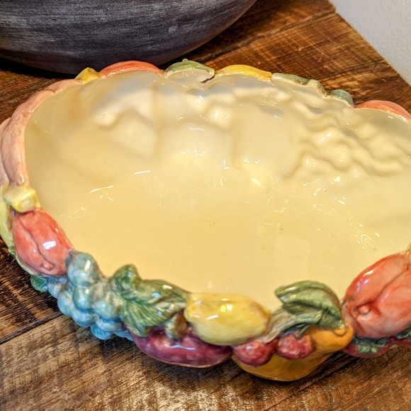 Vintage Nowell Mold Pitcher and Bowl Fruit - Picture 5 of 10